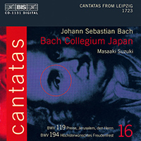 Cover J. S. Bach Kantaten